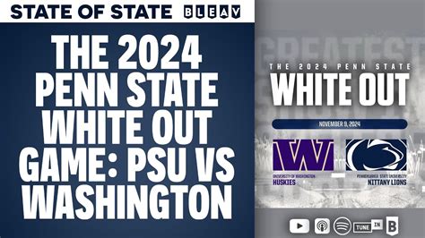psucat|penn state white out schedule.